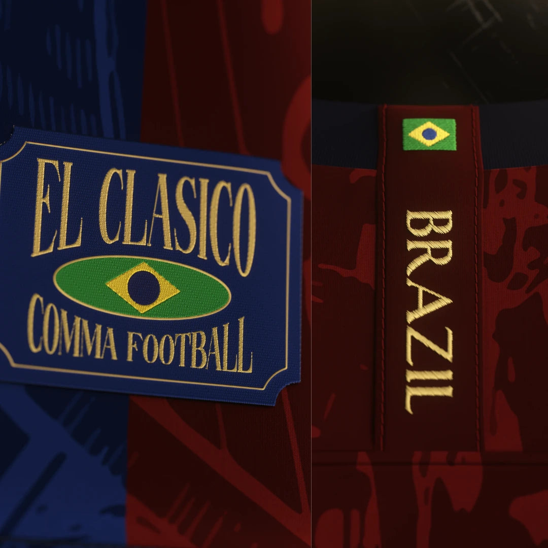 Camisa "Legends Of Barcelona" S/N 24/25 - Edição Especial - Torcedor Masculina - Vermelho e Azul