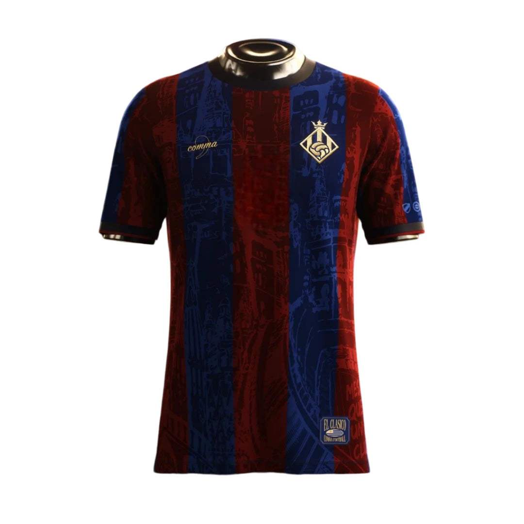 Camisa "Legends Of Barcelona" S/N 24/25 - Edição Especial - Torcedor Masculina - Vermelho e Azul