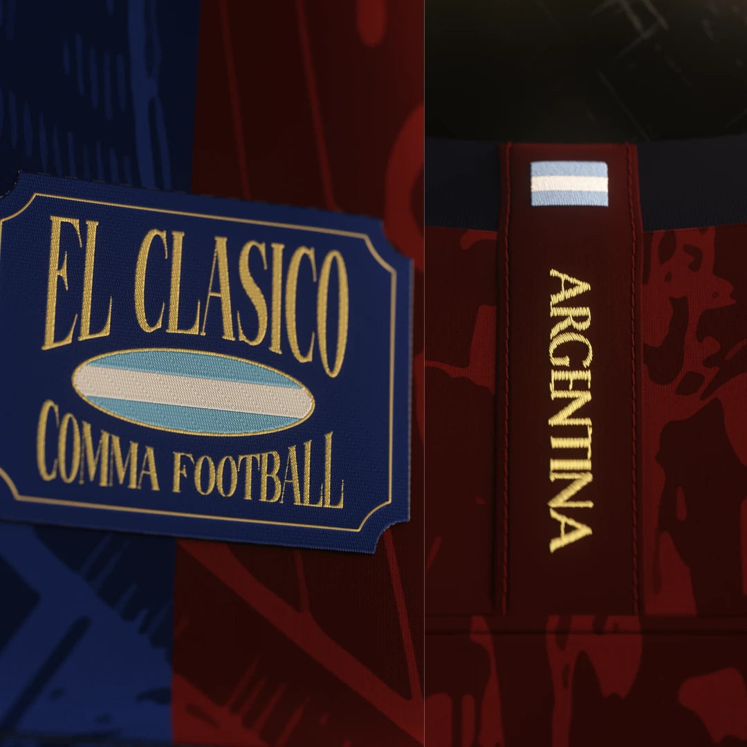 Camisa "Legends Of Barcelona" S/N 24/25 - Edição Especial - Torcedor Masculina - Vermelho e Azul