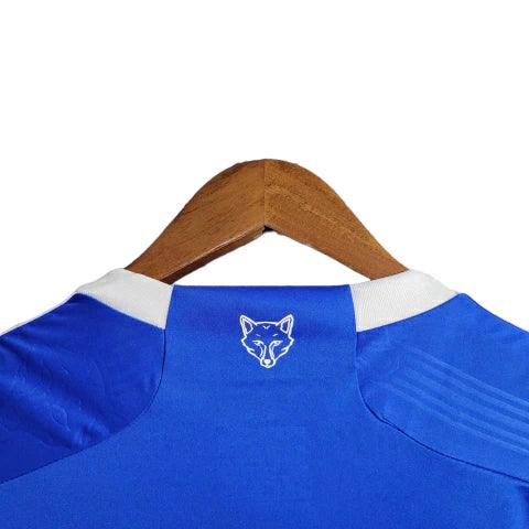 Camisa Leicester City I (Home) 23/24 - Torcedor Masculina - Azul - Manto Elegante