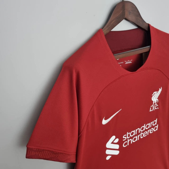 Camisa Liverpool I (Home) 22/23 - Torcedor Masculina - Vermelho - Manto Elegante