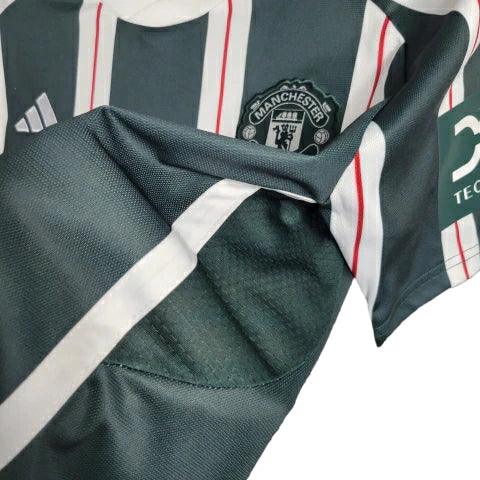 Camisa Manchester United II (Away) 23/24 - Torcedor Masculina - Verde - Manto Elegante
