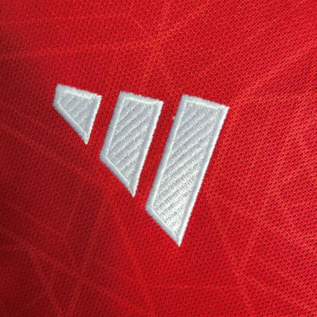 Camisa Manchester United I (Home) 23/24 - Torcedor Masculina - Vermelho - Manto Elegante