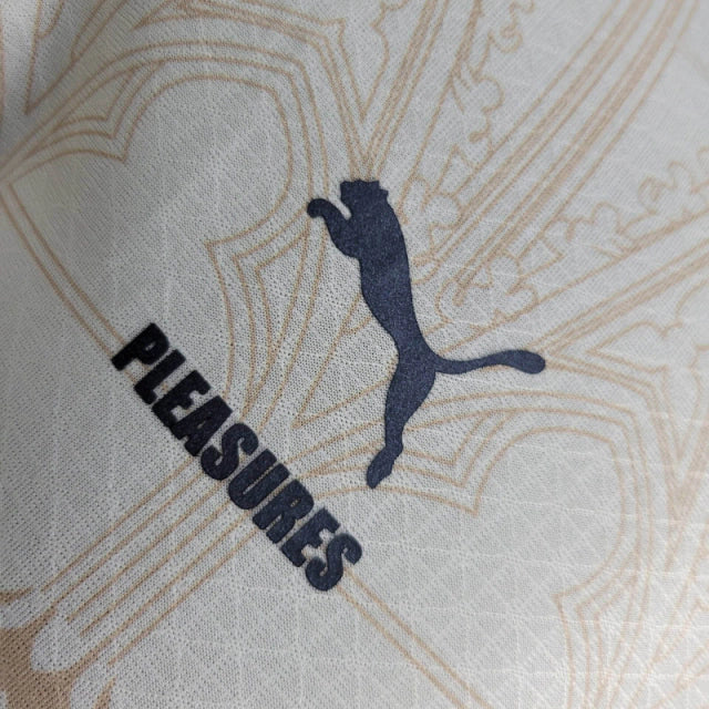 Camisa Manga Longa Milan 24/25 - Jogador Masculina - Off White - Manto Elegante