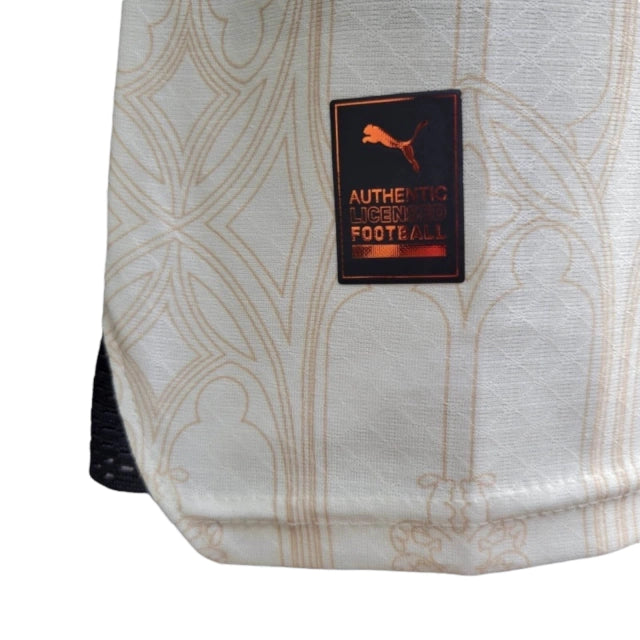 Camisa Manga Longa Milan 24/25 - Jogador Masculina - Off White - Manto Elegante