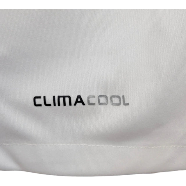 Camisa Manga Longa Retrô Real Madrid I (Home) 11/12 - Torcedor Masculina - Branco - Manto Elegante