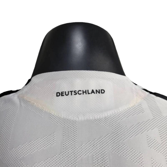 Camisa Manga Longa Seleção da Alemanha I (Home) 24/25 - Jogador Masculina - Branco - Manto Elegante