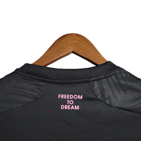 Jaqueta de Moletom Inter Miami 23/24 - Unissex - Preto - Manto Elegante