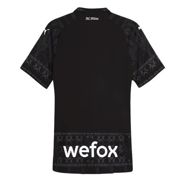 Camisa Milan 24/25 - Torcedor Masculina - Black - Manto Elegante