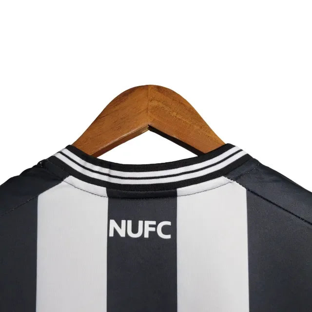 Camisa Newcastle I (Home) 23/24 - Torcedor Masculina - Branco e Preto - Manto Elegante