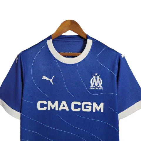 Camisa Olympique Marseille II (Away) 23/24 - Torcedor Masculina - Azul - Manto Elegante