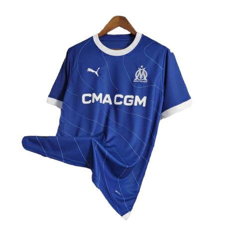 Camisa Olympique Marseille II (Away) 23/24 - Torcedor Masculina - Azul - Manto Elegante