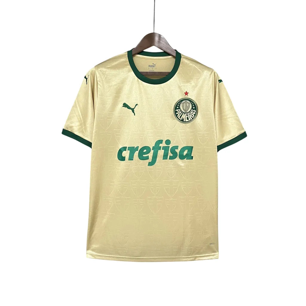 Camisa Palmeiras III 24/25 - Torcedor Masculina - Dourado