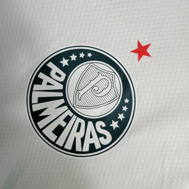 Camisa Manga Longa Palmeiras II 23/24 - Torcedor Masculina - Branco - Manto Elegante
