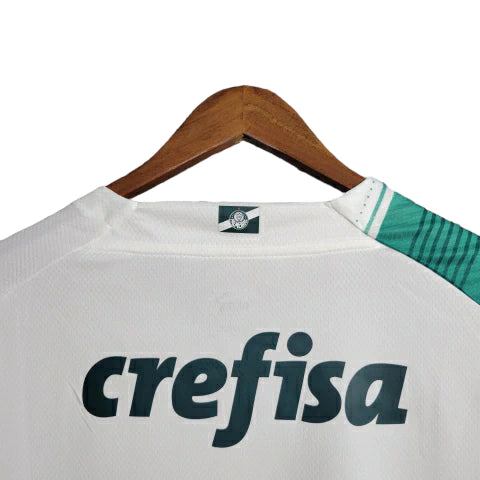 Camisa Manga Longa Palmeiras II 23/24 - Torcedor Masculina - Branco - Manto Elegante