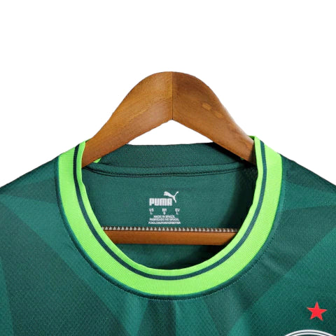 Camisa Manga Longa Palmeiras I 23/24 - Torcedor Masculina - Verde - Manto Elegante