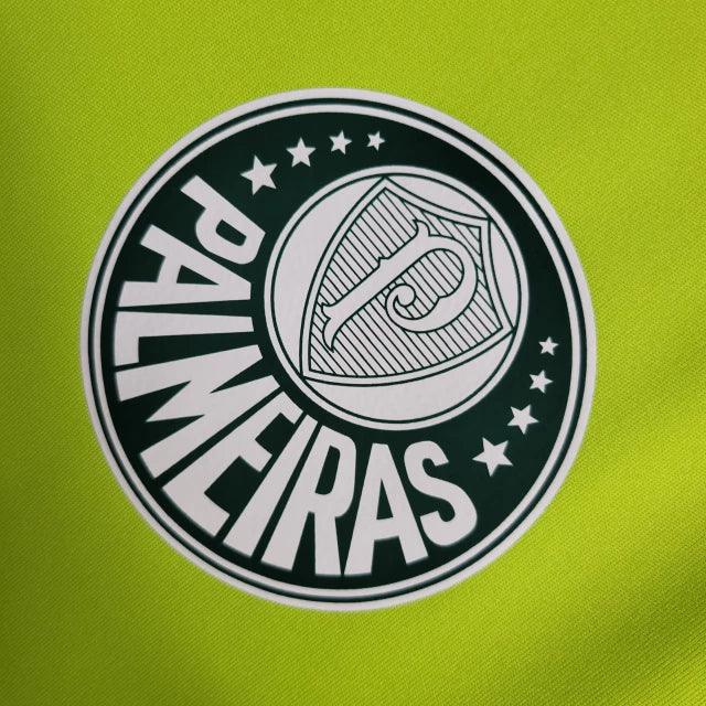 Camisa de Treino Palmeiras 23/24 - Torcedor Masculina - Verde Limão - Manto Elegante