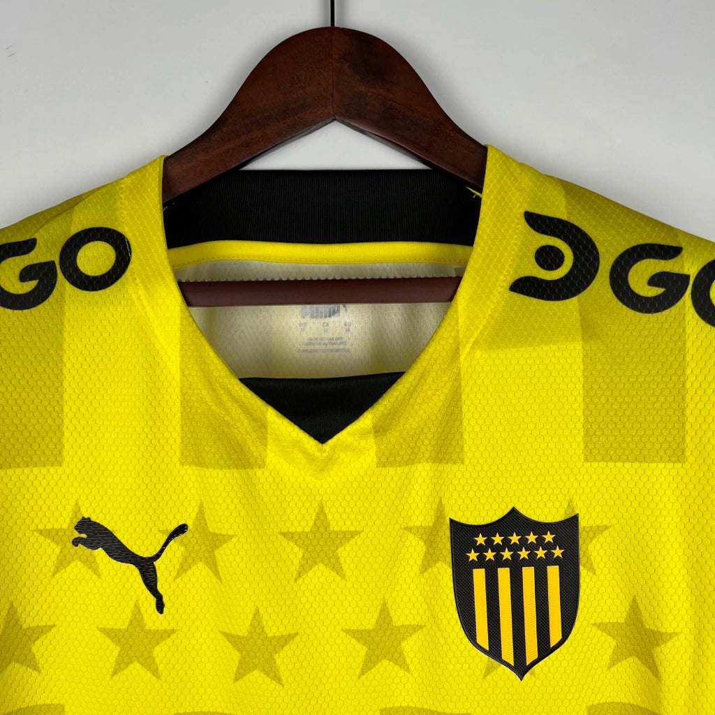 Camisa Peñarol III (Third) 23/24 - Torcedor Masculina - Amarelo - Manto Elegante