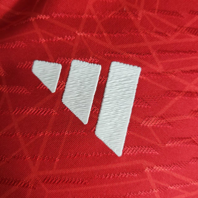 Camisa Manchester United I (Home) 23/24 - Jogador Masculina - Vermelho