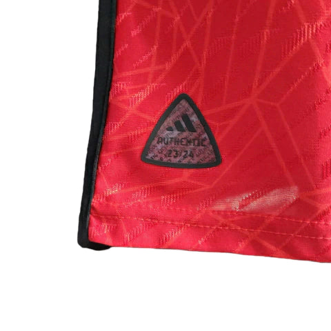 Camisa Manchester United I (Home) 23/24 - Jogador Masculina - Vermelho