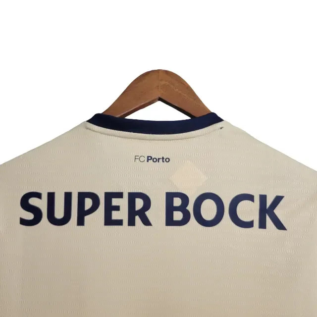 Camisa Porto II (Away) 23/24 - Torcedor Masculina - Bege - Manto Elegante