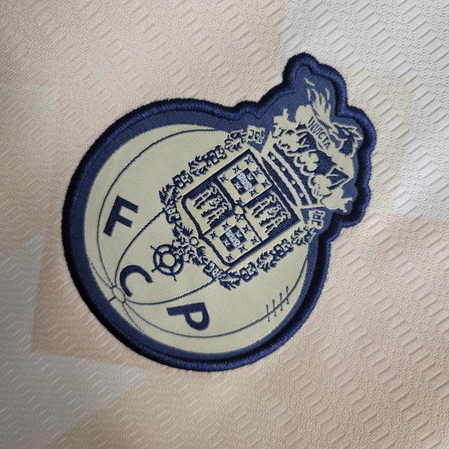 Camisa Porto II (Away) 23/24 - Torcedor Masculina - Bege - Manto Elegante