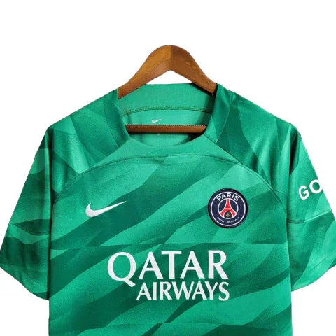 Camisa de Goleiro PSG 23/24 - Torcedor Masculina - Verde - Manto Elegante