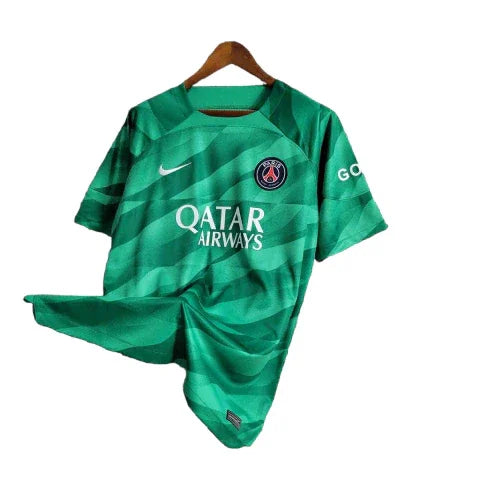 Camisa de Goleiro PSG 23/24 - Torcedor Masculina - Verde - Manto Elegante