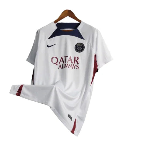 Camisa de Treino PSG 23/24 - Torcedor Masculina - Branco - Manto Elegante
