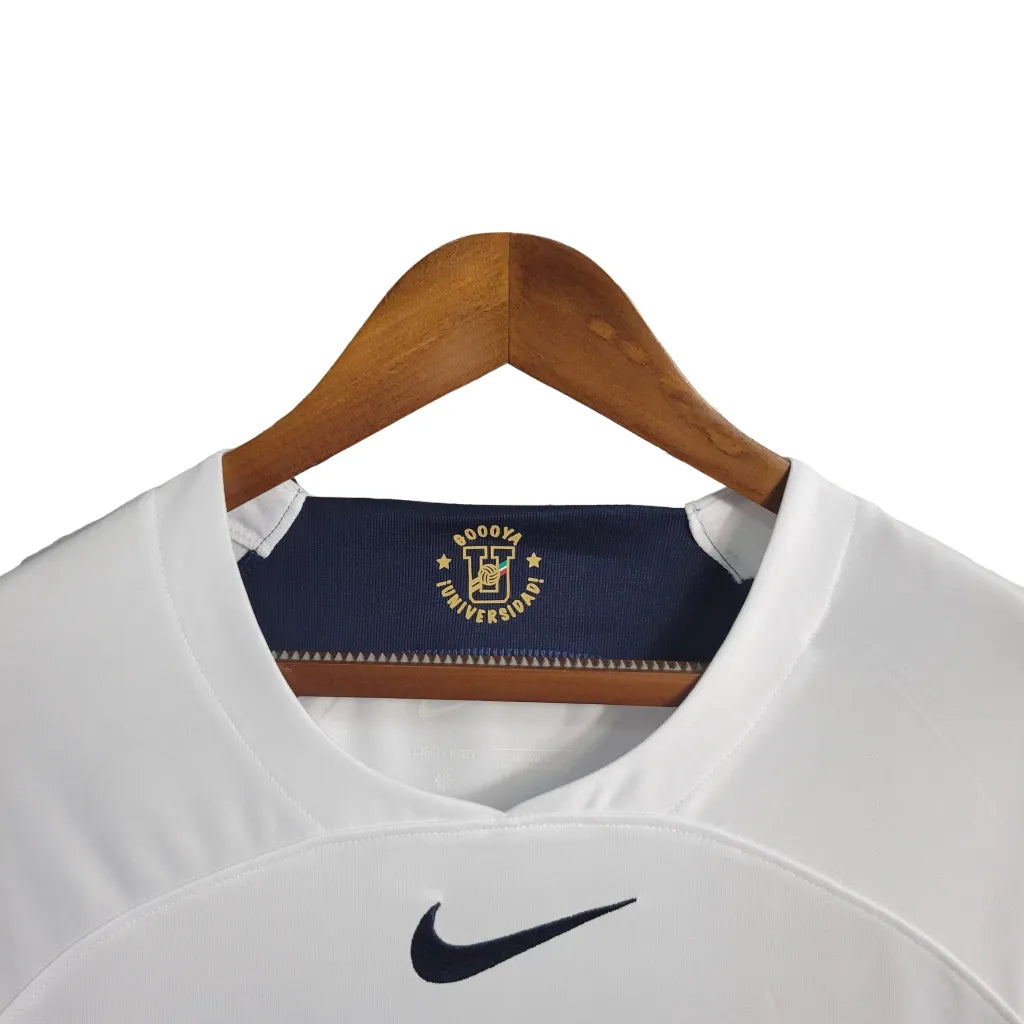 Camisa Pumas do México I (Home) 23/24 - Torcedor Masculina - Branco - Manto Elegante