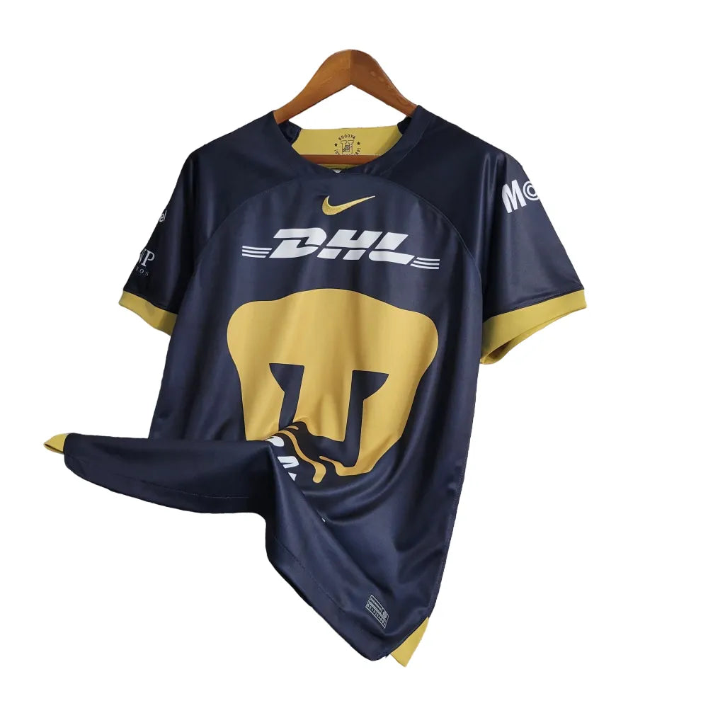 Camisa Pumas do México II (Away) 23/24 - Torcedor Masculina - Azul - Manto Elegante