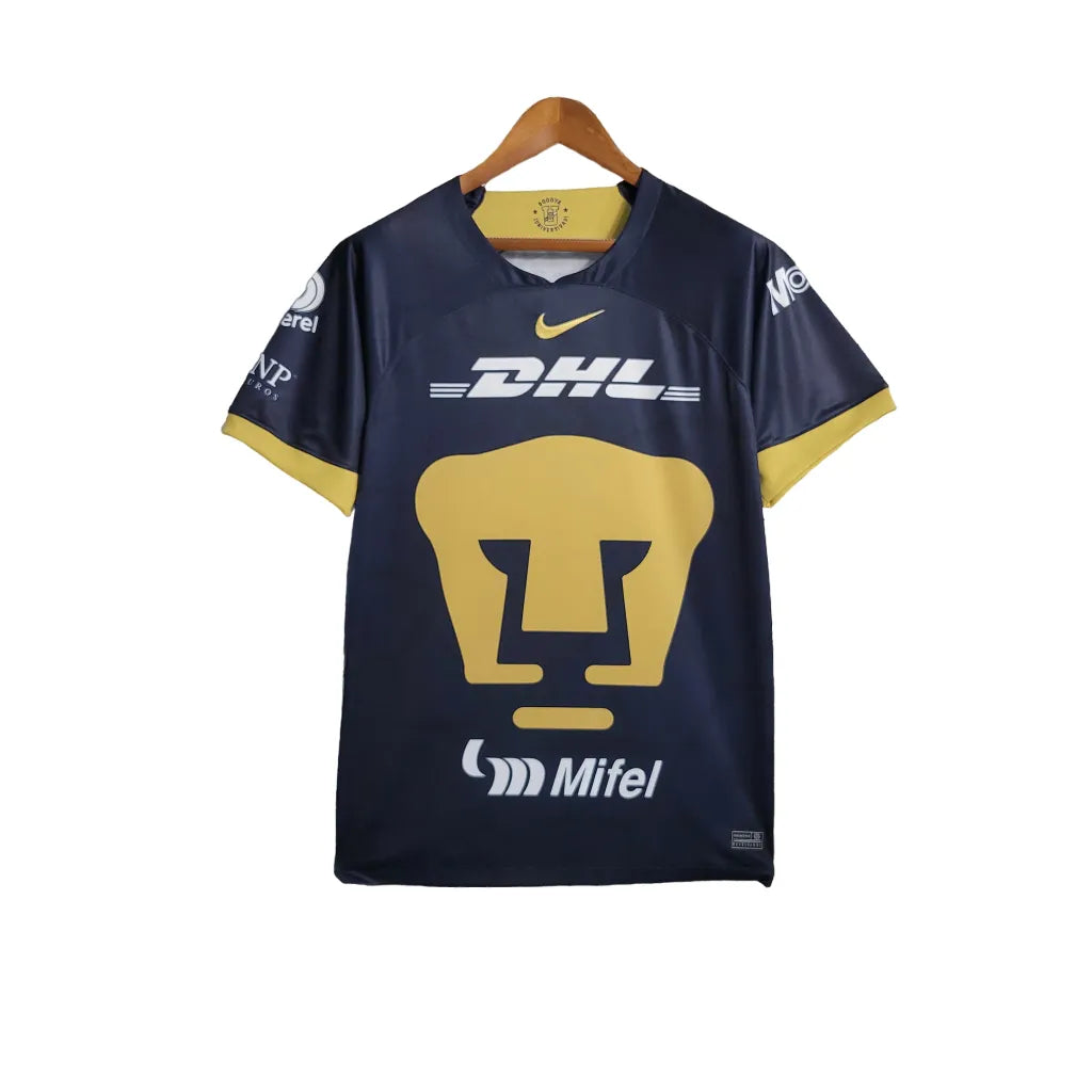 Camisa Pumas do México II (Away) 23/24 - Torcedor Masculina - Azul - Manto Elegante