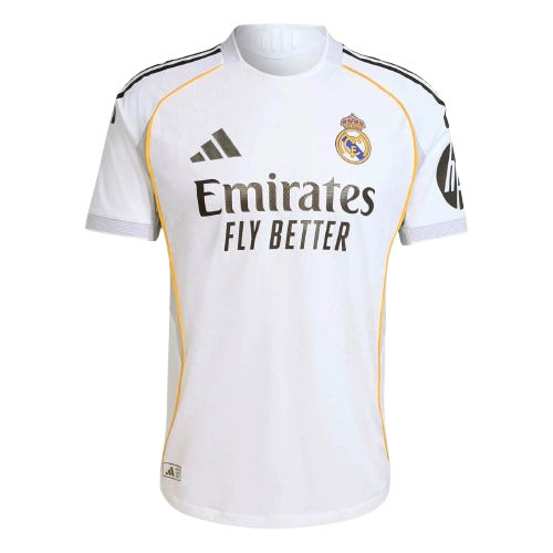 Camisa Real Madrid I (Home) 25/26 - Torcedor Masculina - Branco
