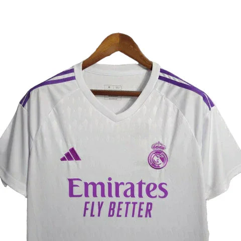 Camisa de Goleiro Real Madrid 23/24 - Torcedor Masculina - Branco - Manto Elegante
