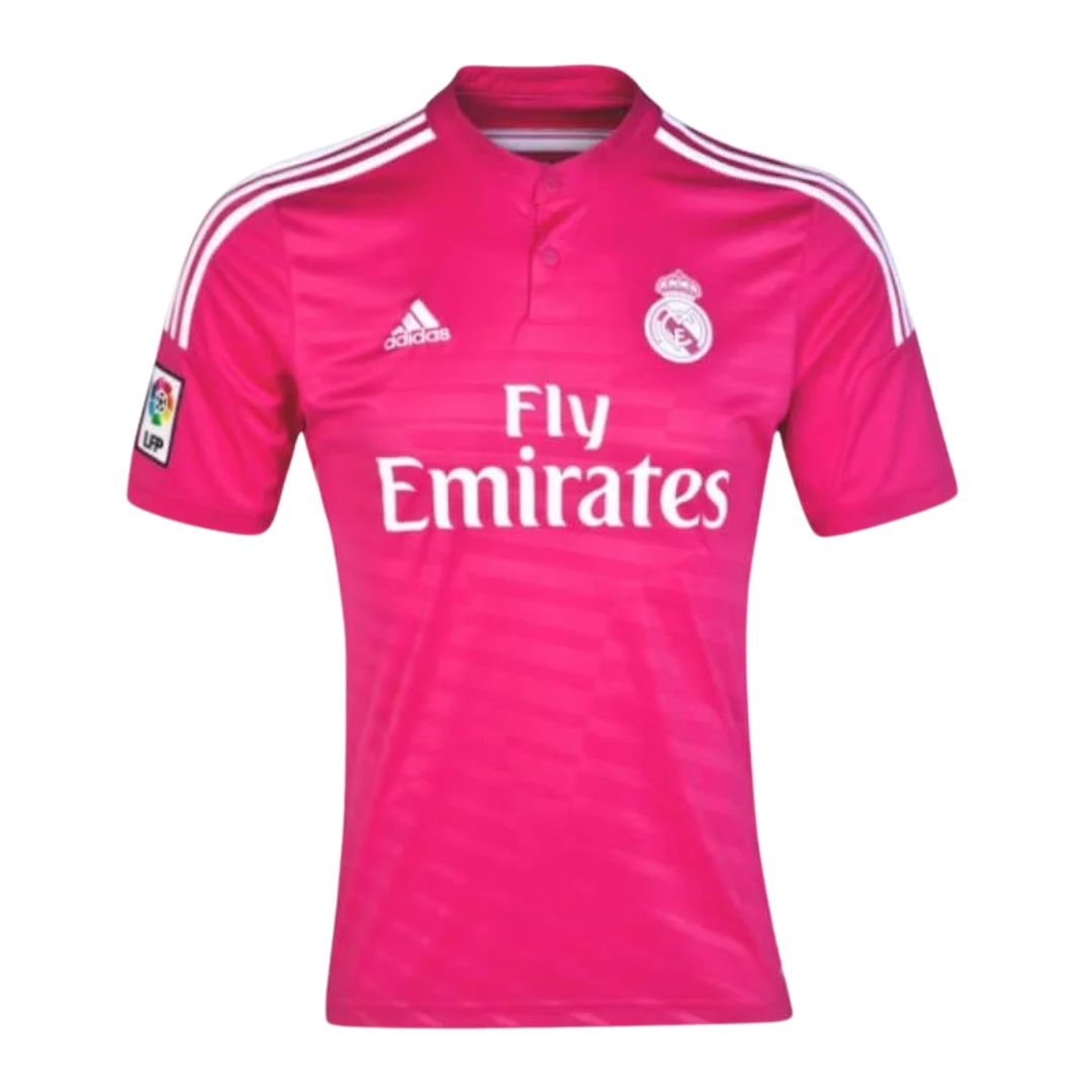 Camisa Retrô Real Madrid II Cristiano Ronaldo #7 2014 - Torcedor Masculina - Rosa