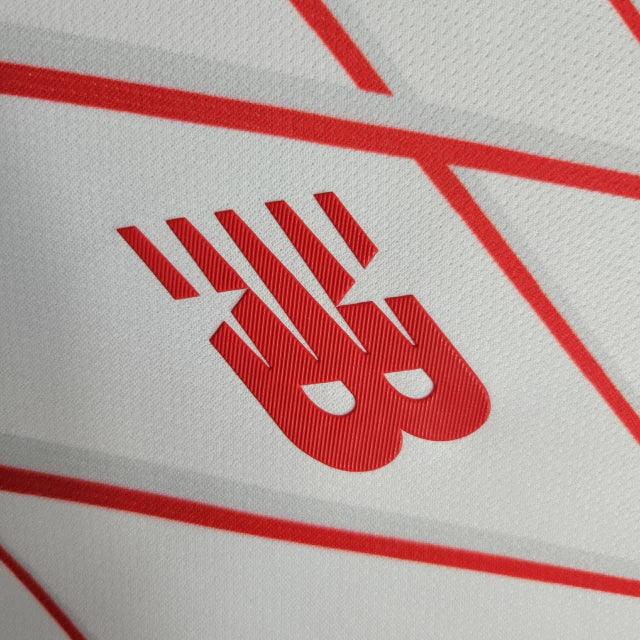 Camisa RB Bragantino I 23/24 - Torcedor Masculina - Branco - Manto Elegante