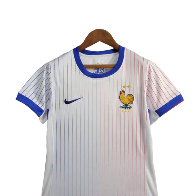 Camisa Seleção da França II (Away) 24/25 - Torcedor Feminina - Branco