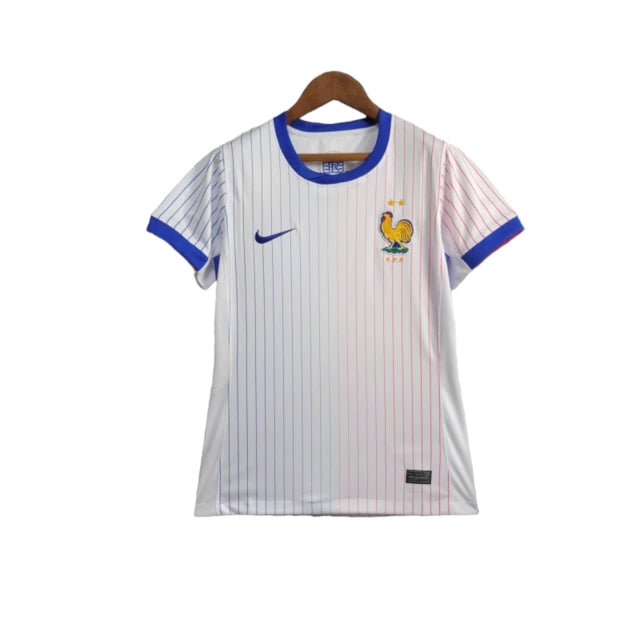 Camisa Seleção da França II (Away) 24/25 - Torcedor Feminina - Branco