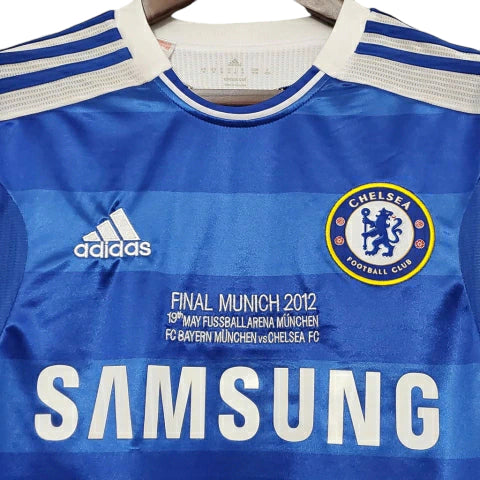 Camisa Retrô Chelsea I (Home) 2012 - Torcedor Masculina - Azul