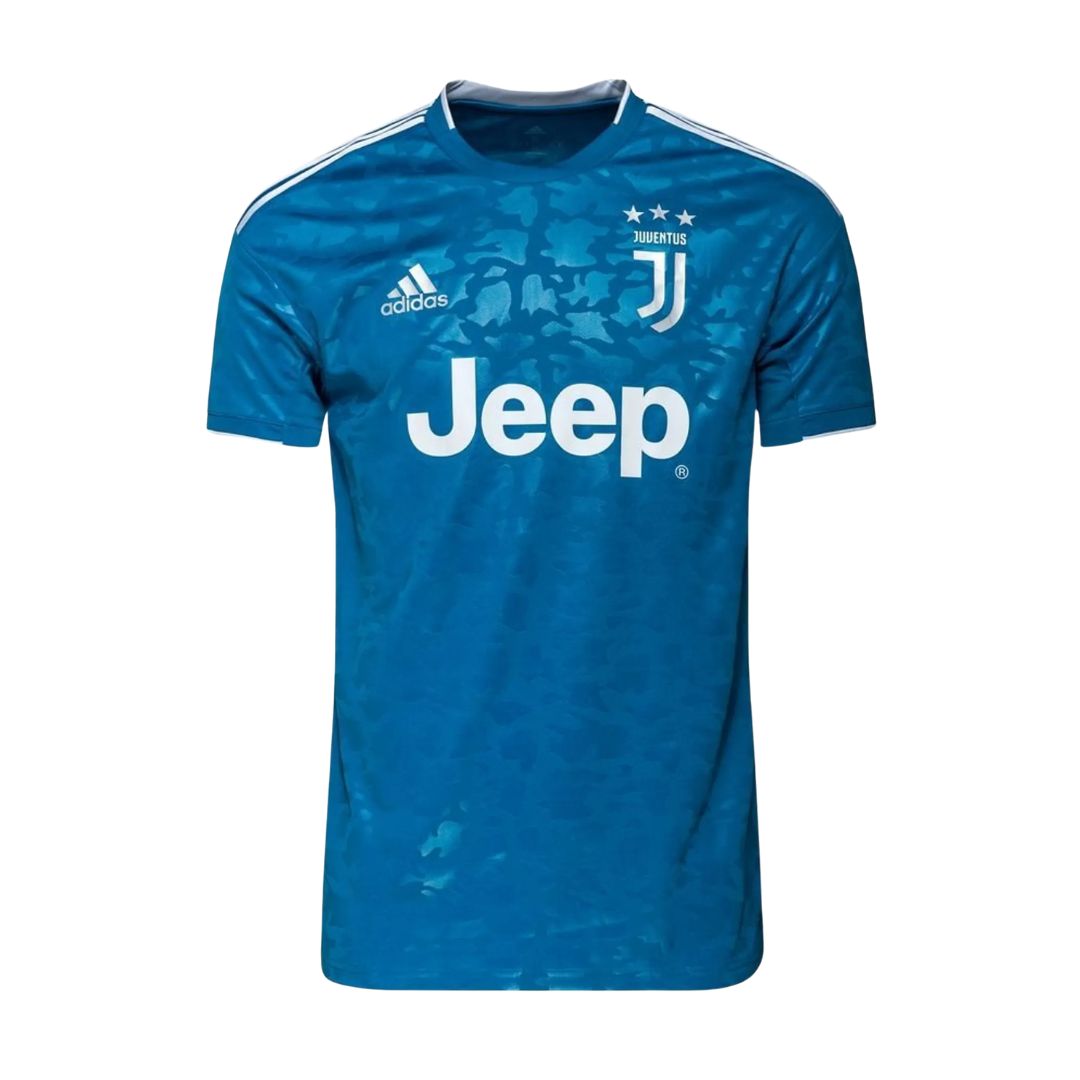 Camisa Retrô Juventus III Cristiano Ronaldo #7 2019 - Torcedor Masculina - Azul