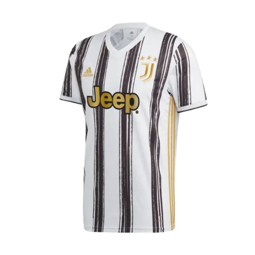 Camisa Retrô Juventus I Cristiano Ronaldo #7 2020 - Torcedor Masculina - Preto e Branco