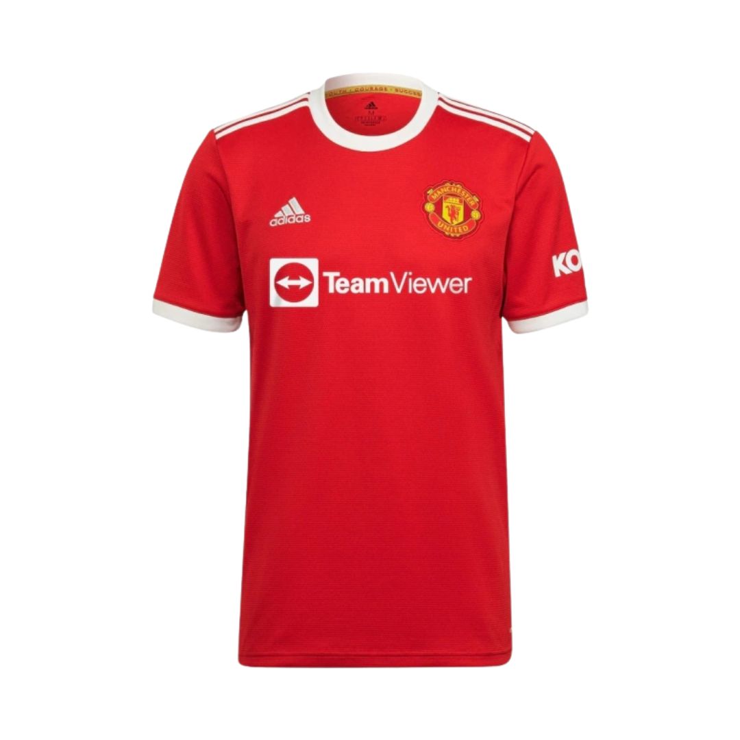 Camisa Retrô Manchester United I Cristiano Ronaldo #7 2021 - Torcedor Masculina - Vermelho