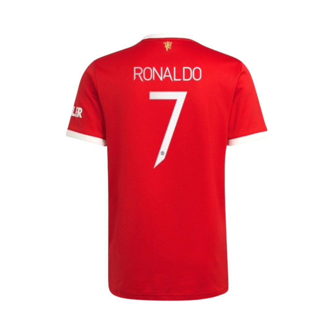Camisa Retrô Manchester United I Cristiano Ronaldo #7 2021 - Torcedor Masculina - Vermelho