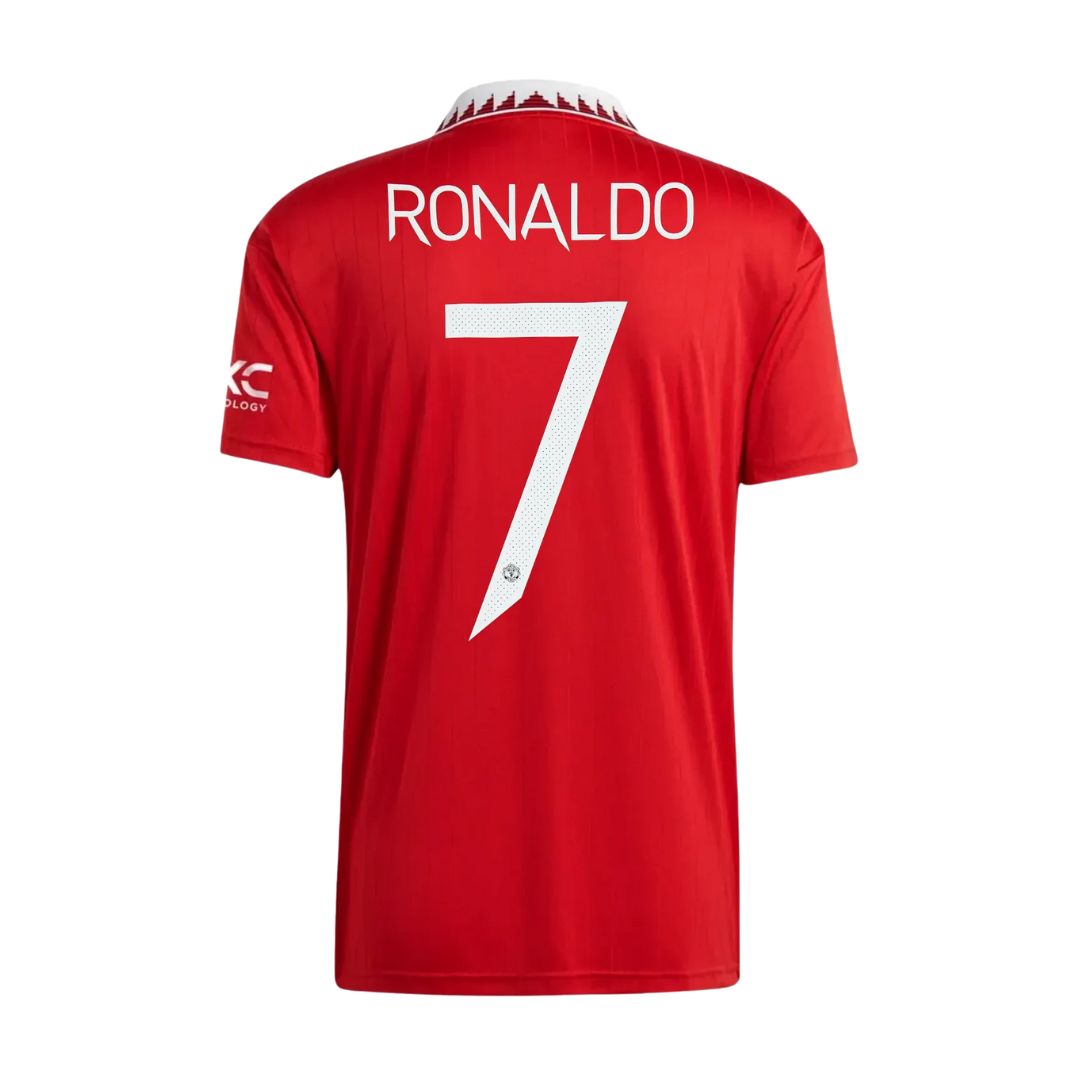 Camisa Manchester United I Cristiano Ronaldo #7 2022 - Torcedor Masculina - Vermelho