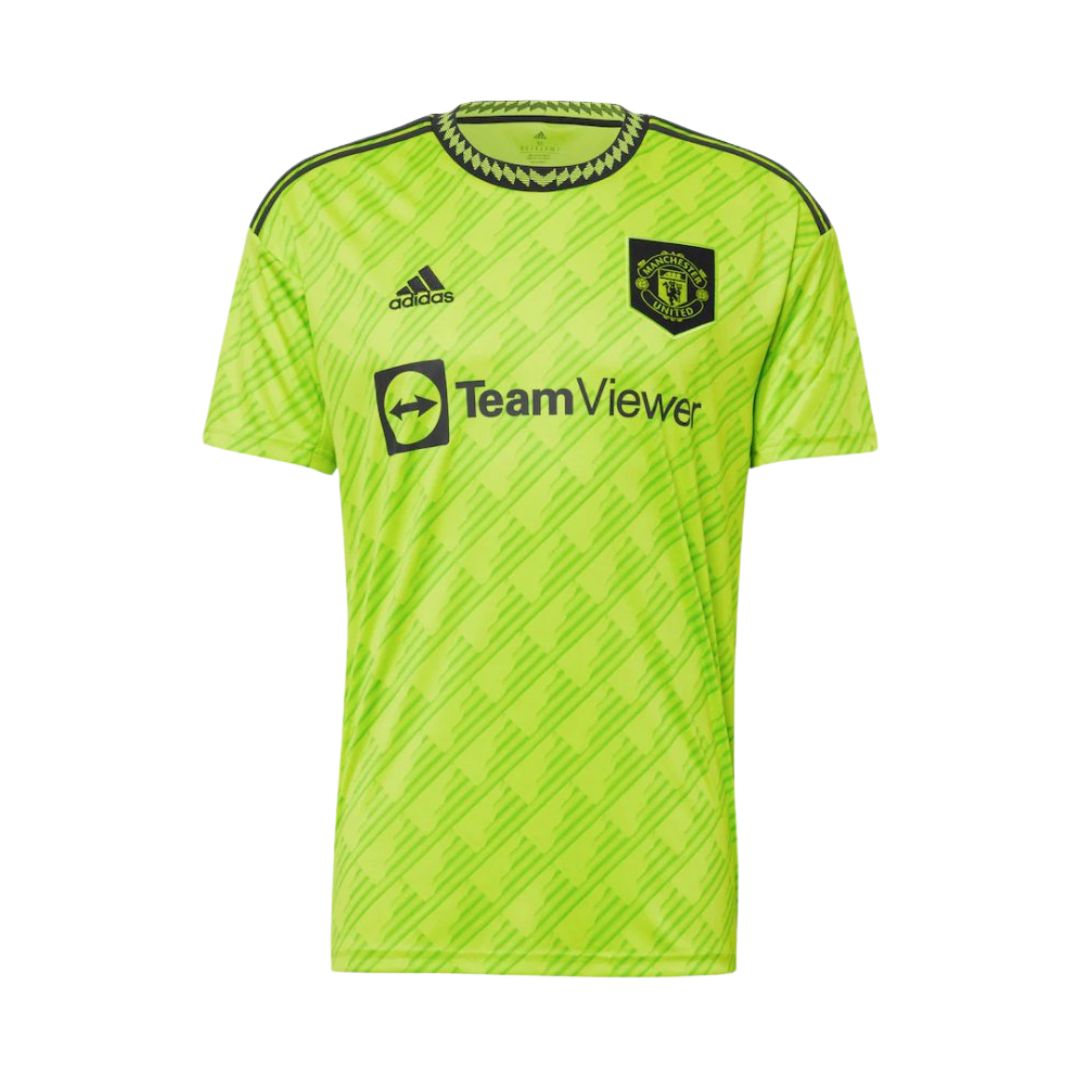 Camisa Manchester United III Cristiano Ronaldo #7 2022 - Torcedor Masculina - Verde