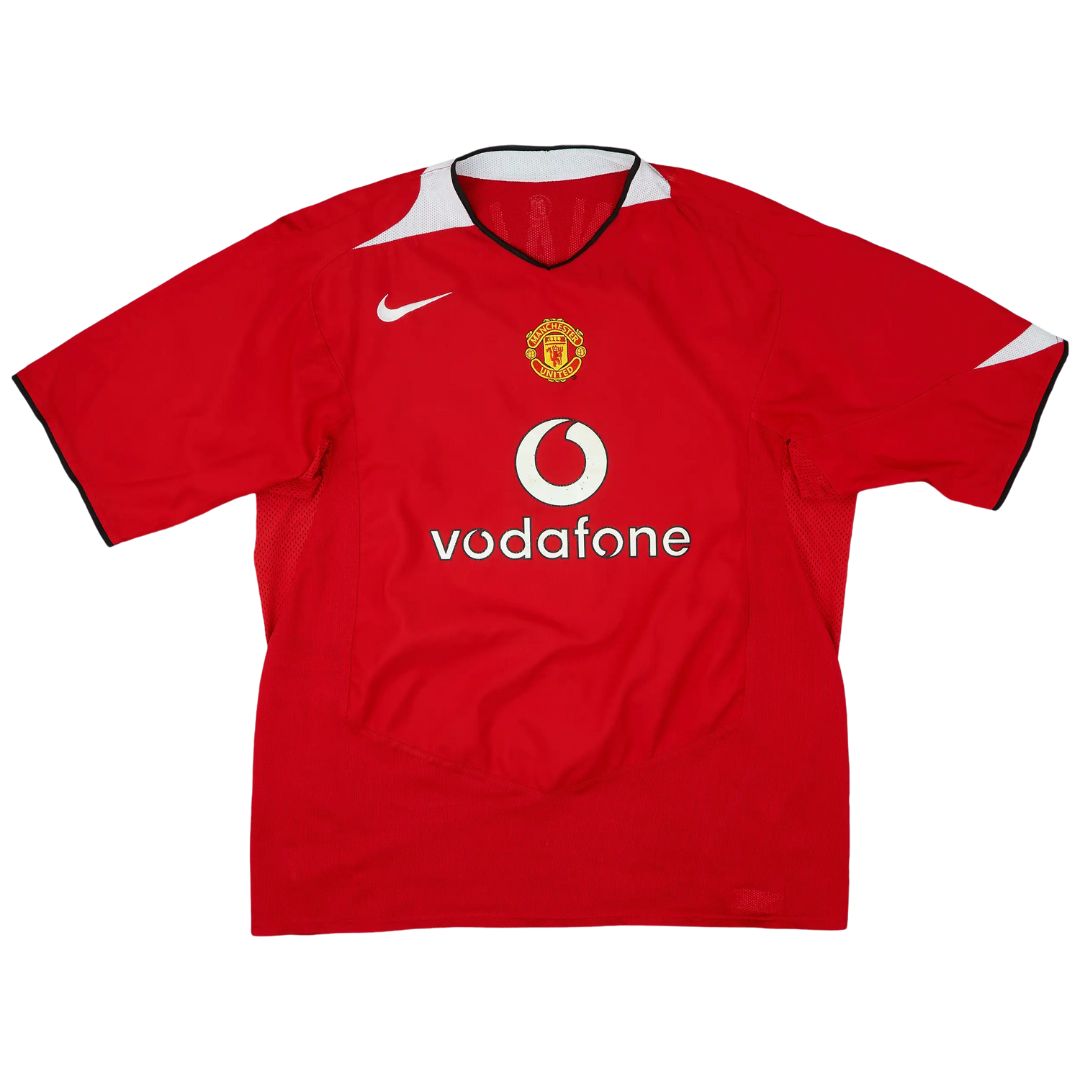 Camisa Retrô Manchester United I Cristiano Ronaldo #7 2004 - Torcedor Masculina - Vermelho