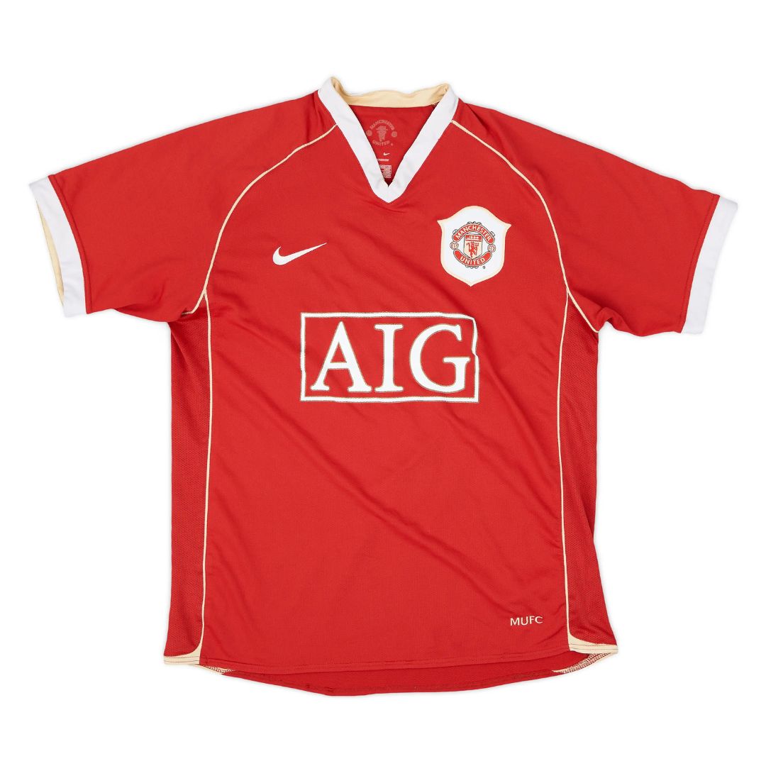 Camisa Retrô Manchester United I Cristiano Ronaldo #7 2006 - Torcedor Masculina - Vermelho