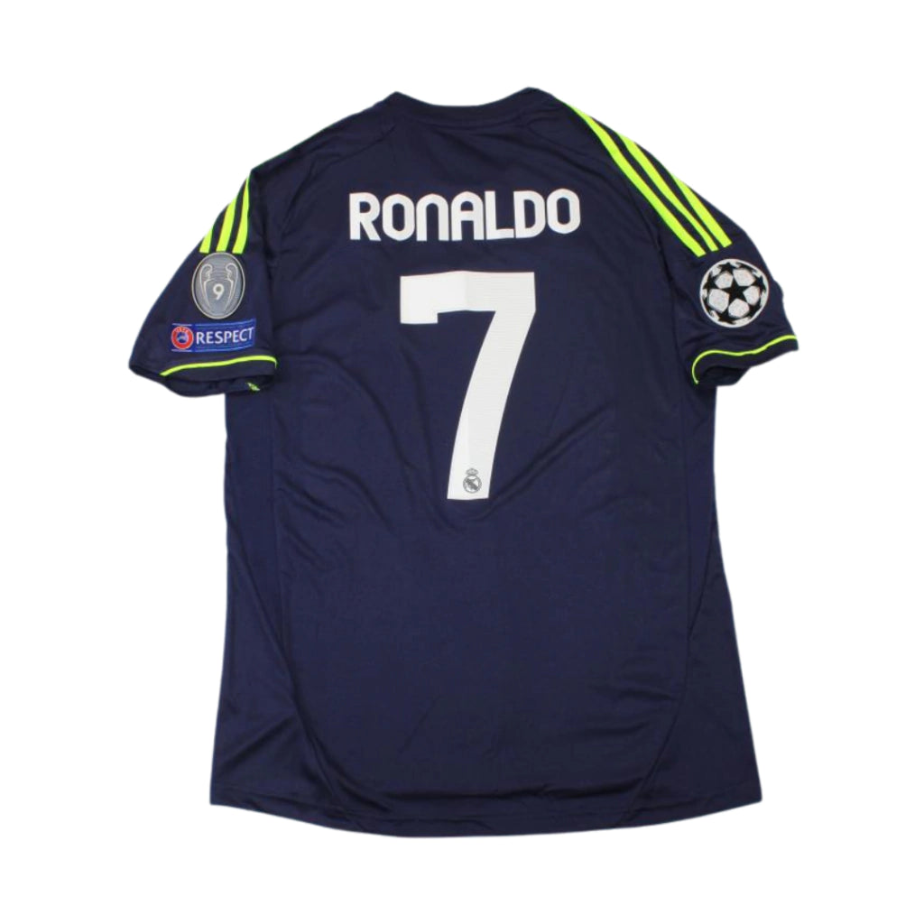 Camisa Retrô Real Madrid II Cristiano Ronaldo #7 2012 - Torcedor Masculina - Azul