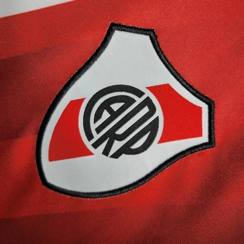 Camisa River Plate I (Home) 23/24 - Torcedor Masculina - Branco - Manto Elegante