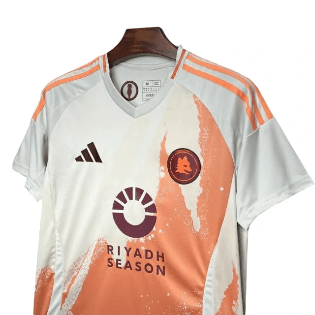 Camisa Roma II (Away) 24/25 - Torcedor Masculina - Branco